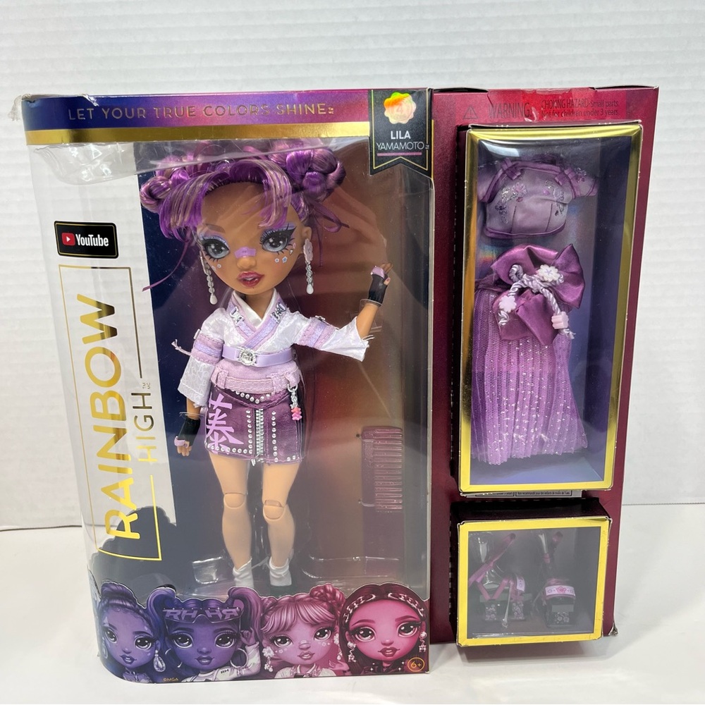 RAINBOW HIGH DOLL Lila Yamamototo NWT